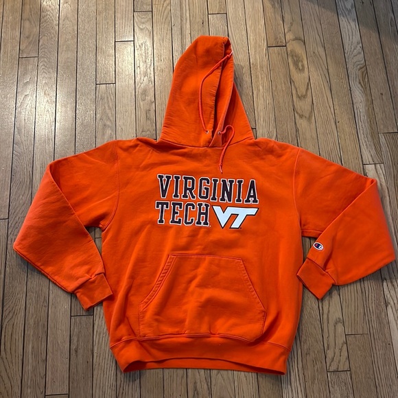 Orange Virginia Tech Champion sweatshirt - Picture 2 of 10